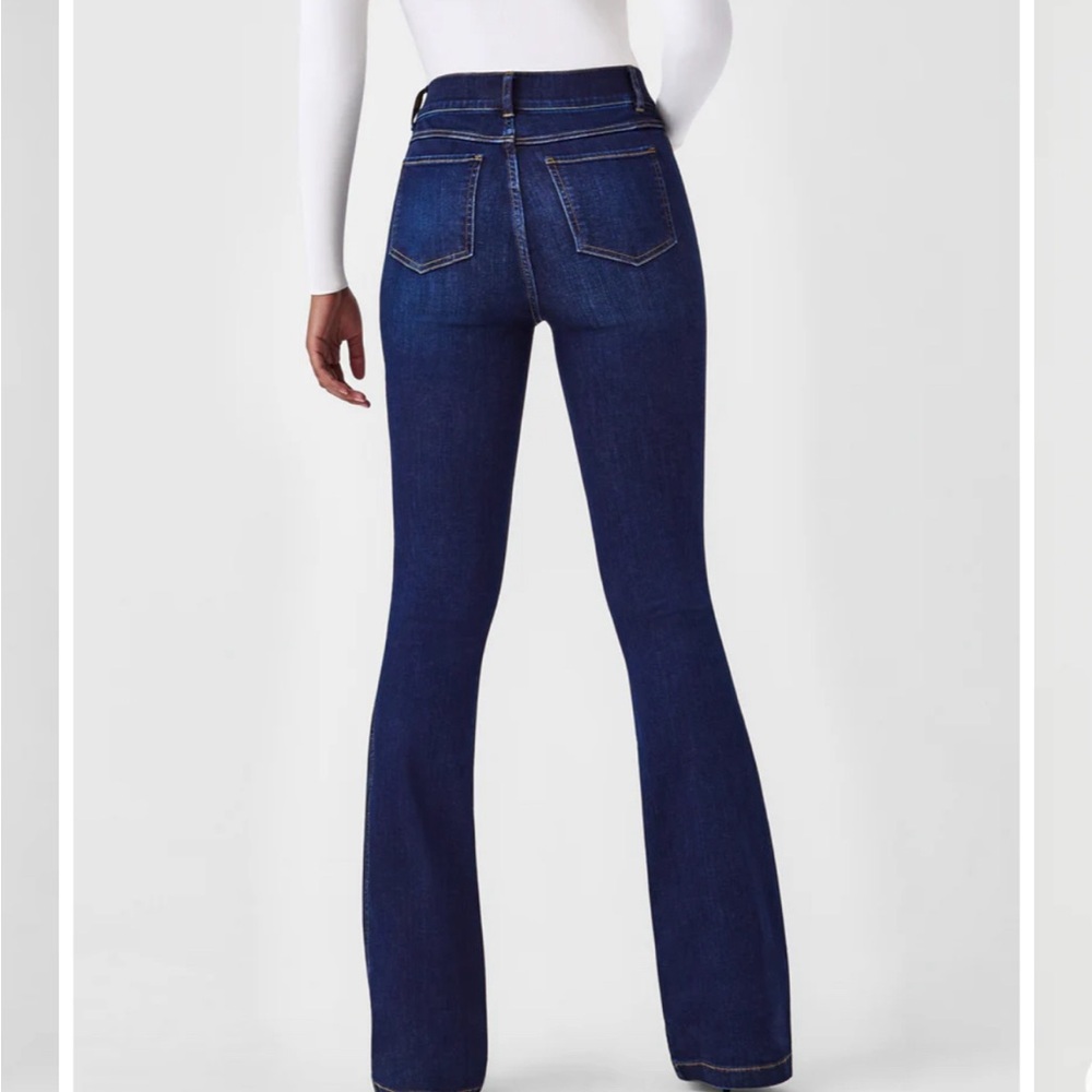 Spanx everywear jeans, size large tall.